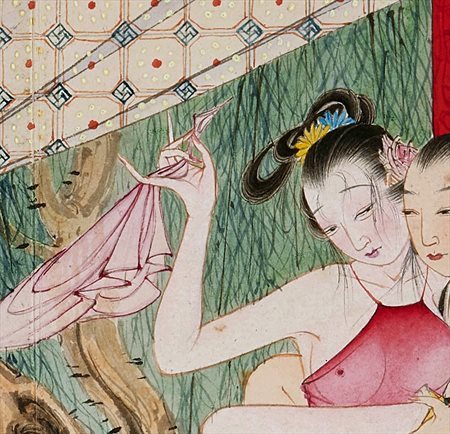 双台子-迫于无奈胡也佛画出《金瓶梅秘戏图》，却因此成名，其绘画价值不可估量